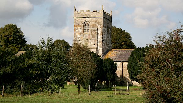 Country church near Louth, UK