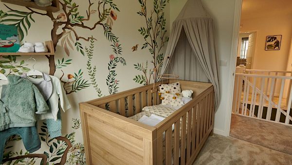 Create the perfect nursery or your child's dream bedroom.