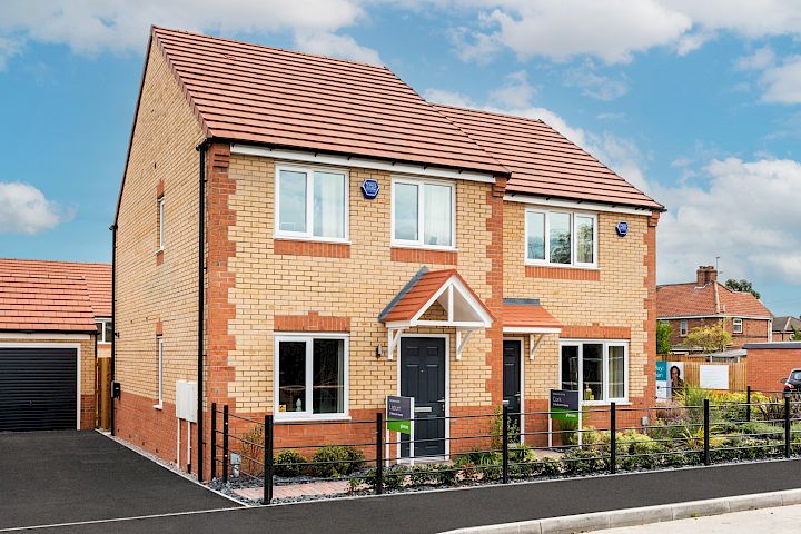 Gleeson show homes at Vickers Grange, Bircotes