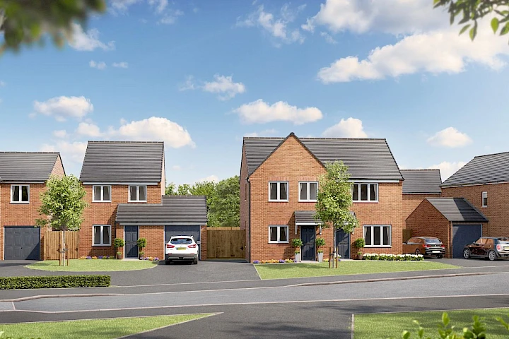 Gleeson Homes CGI streetscene
