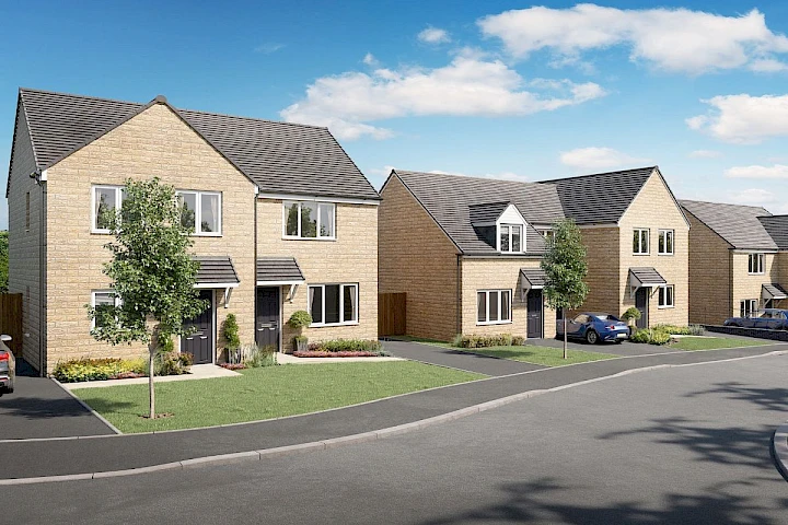 Gleeson Homes Danum Glade Street scene, Doncaster