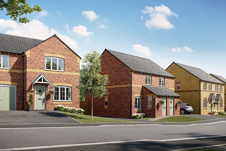 Gleeson Homes CGI streetscene