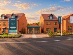 CGI Street scene of Teversal Place, Sutton-in-Ashfield