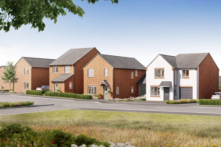 Gleeson Homes CGI streetscene