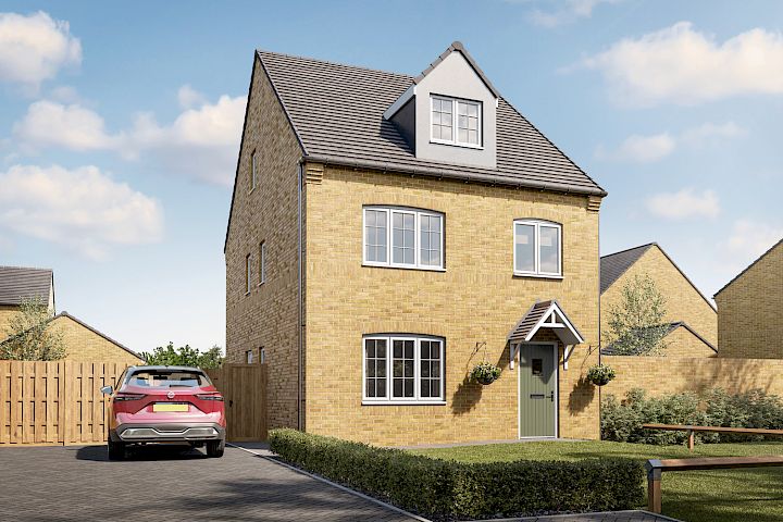 Gleeson Homes Castledermot 5-bedroom detached CGI