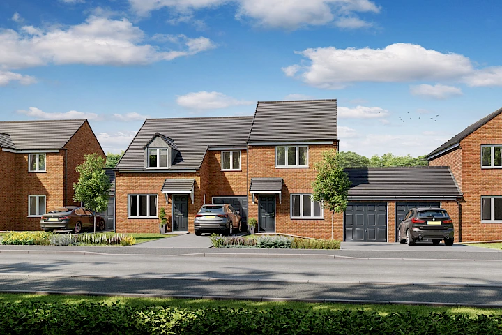 Harker Place CGI Streetscene