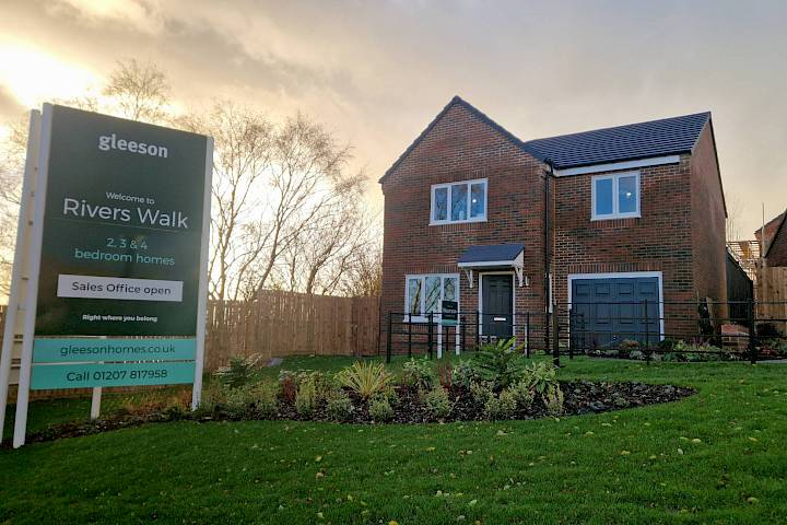 Rivers Walk show home in Stanley, Gleeson Homes