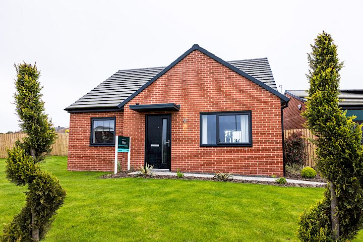 2-bedroom bungalow show home