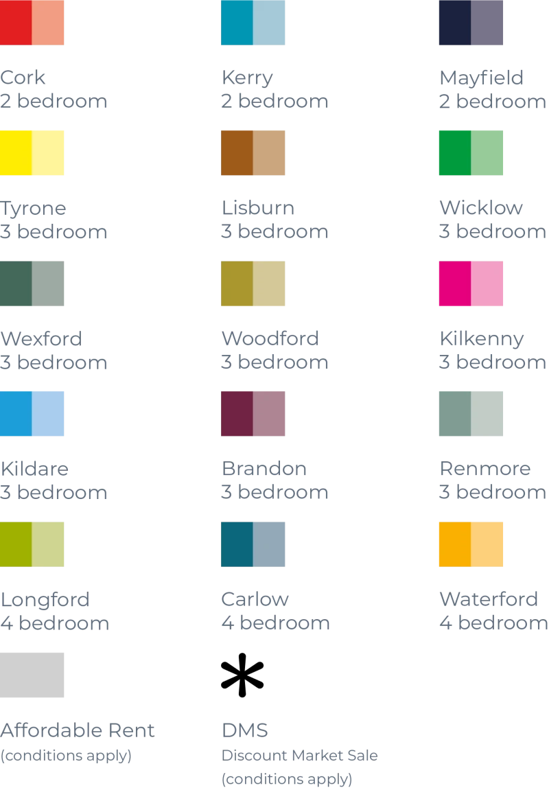 Site plan key