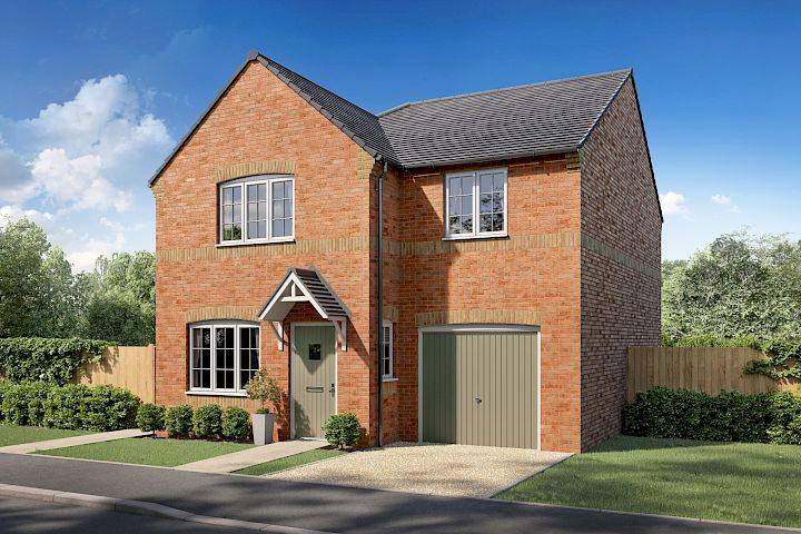 CGI image of a Blessington house style